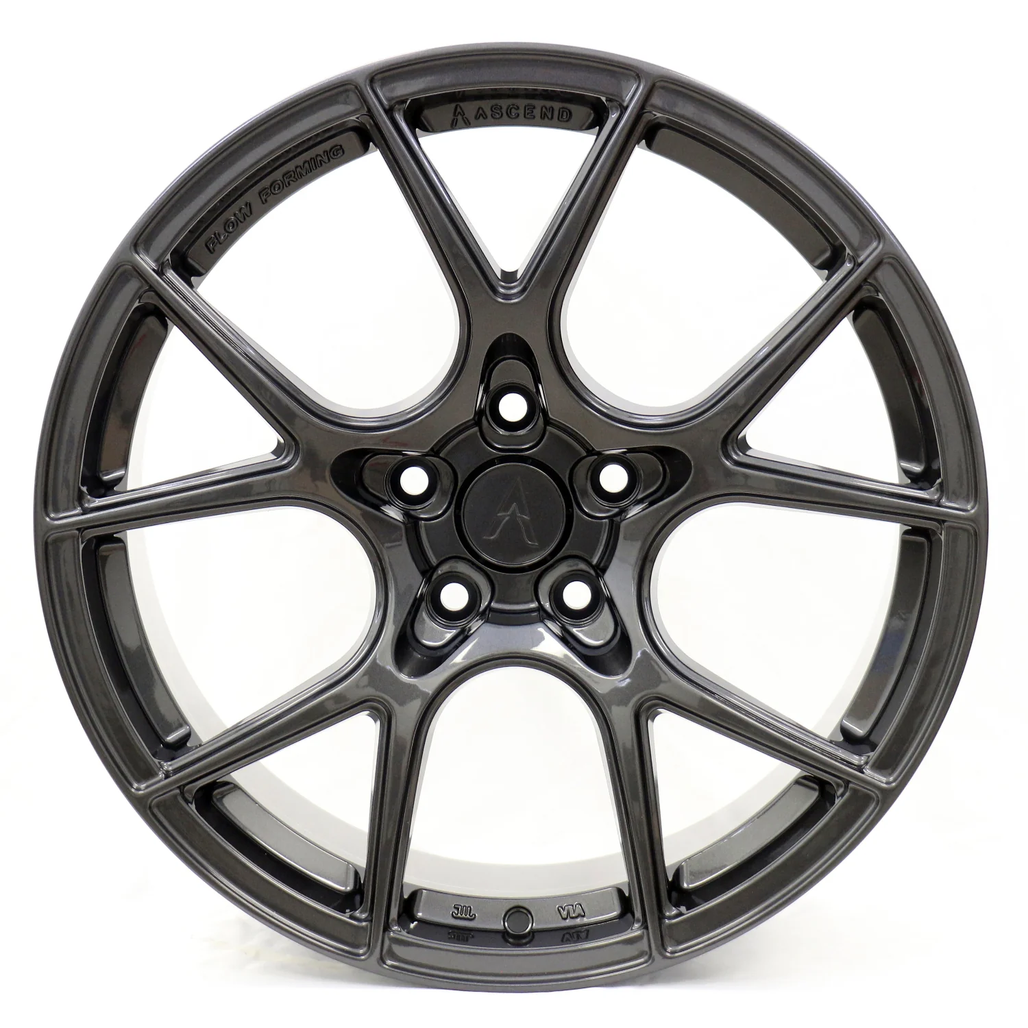 ASCEND Wheels FR01 - ZURICH Alloy Wheel (Gunmetal) — 18", 19" - Image 2