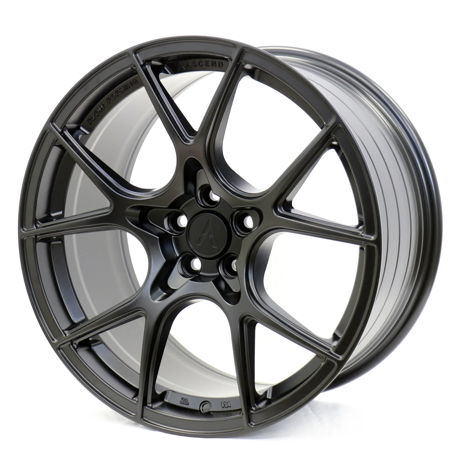 ASCEND Wheels FR01 - ZURICH Alloy Wheel (Satin Black) — 18", 19" - Image 3