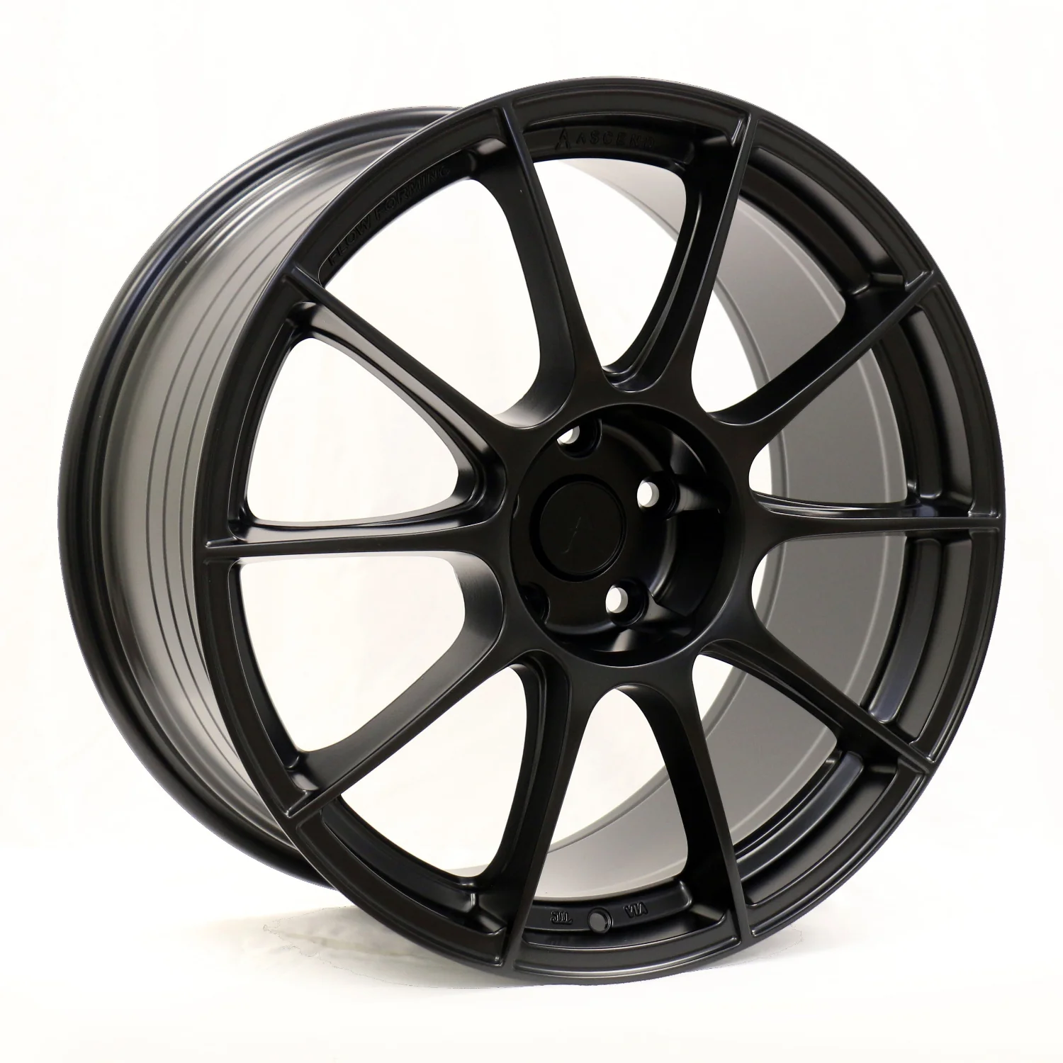 ASCEND Wheels FR02 - GINZA Alloy Wheel (Satin Black) — 18", 19"