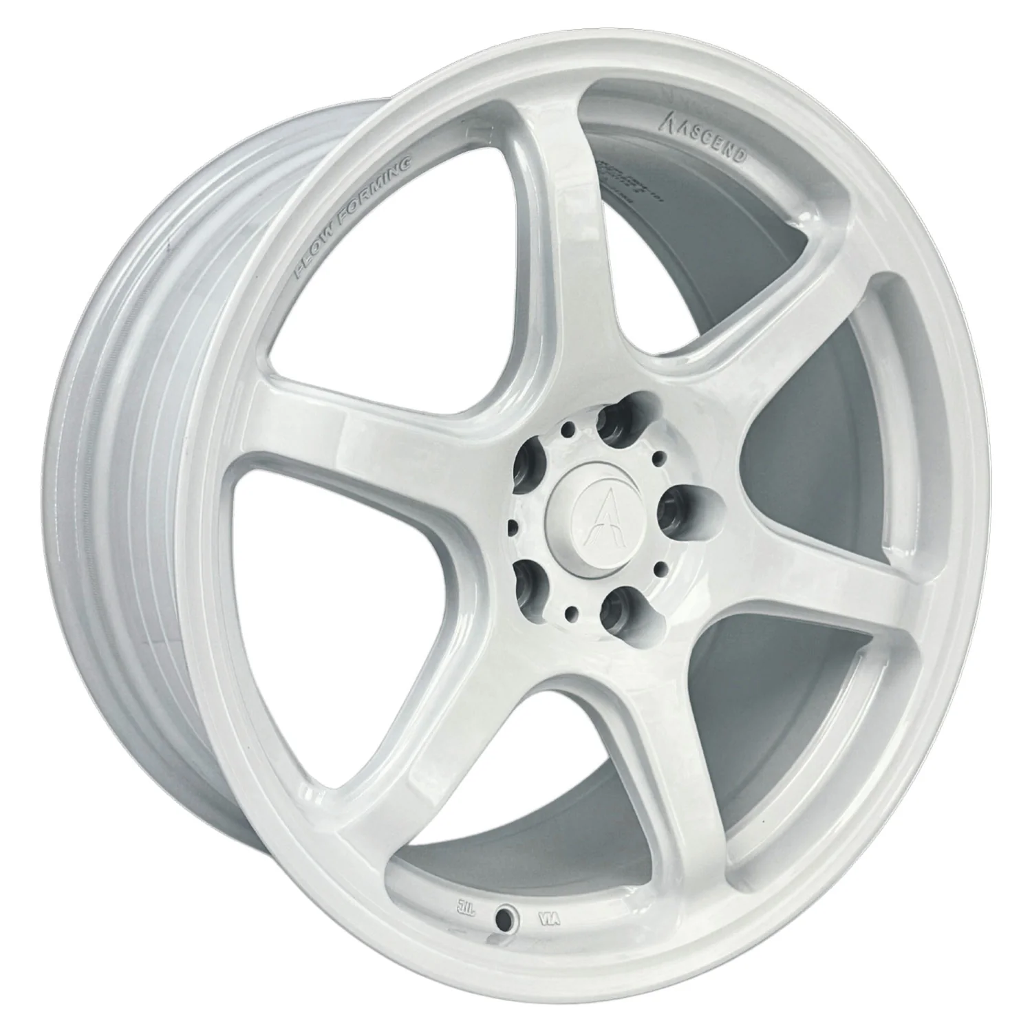 ASCEND Wheels FR04 - AKINA Alloy Wheel (Gloss White) — 18"