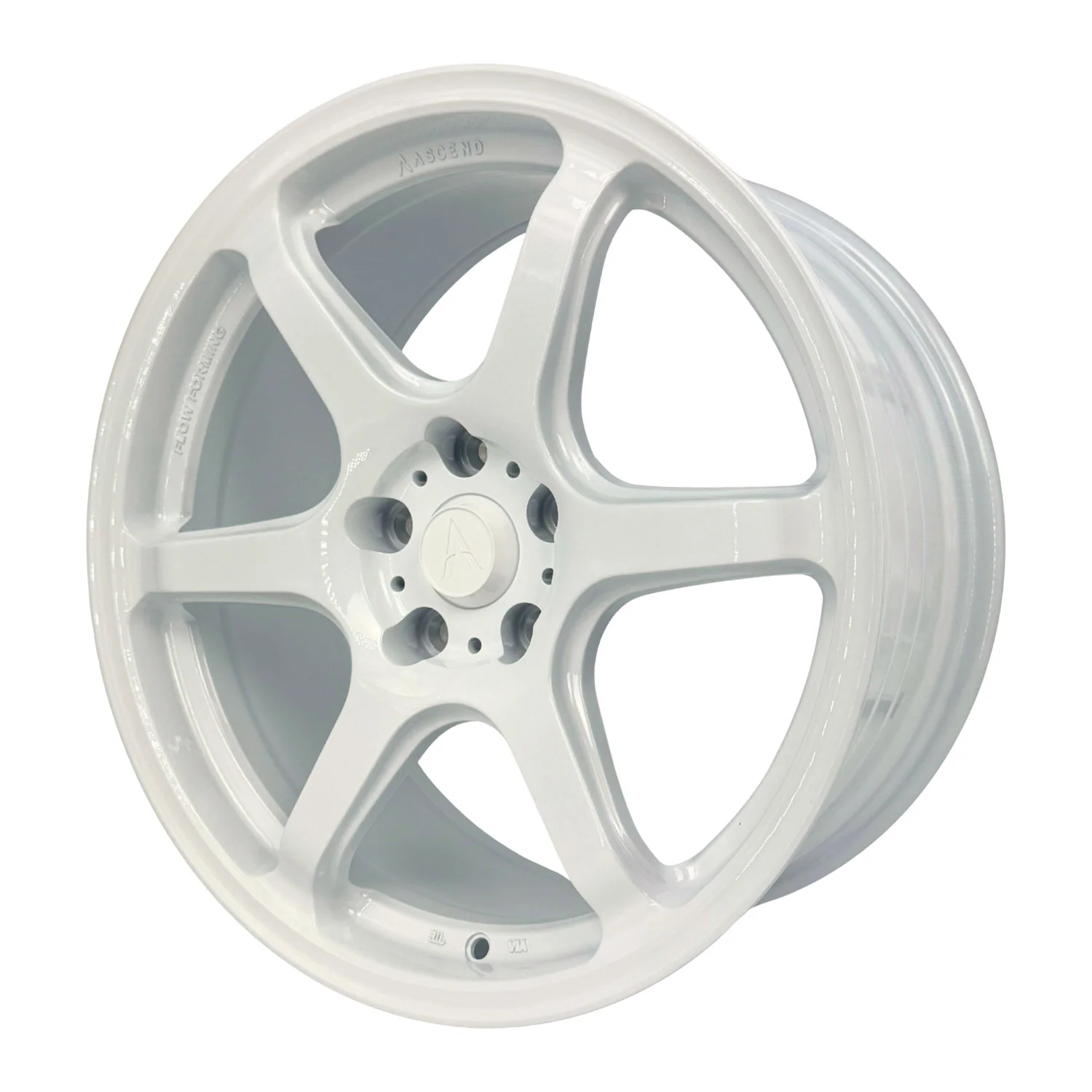 ASCEND Wheels FR04 - AKINA Alloy Wheel (Gloss White) — 18" - Image 3