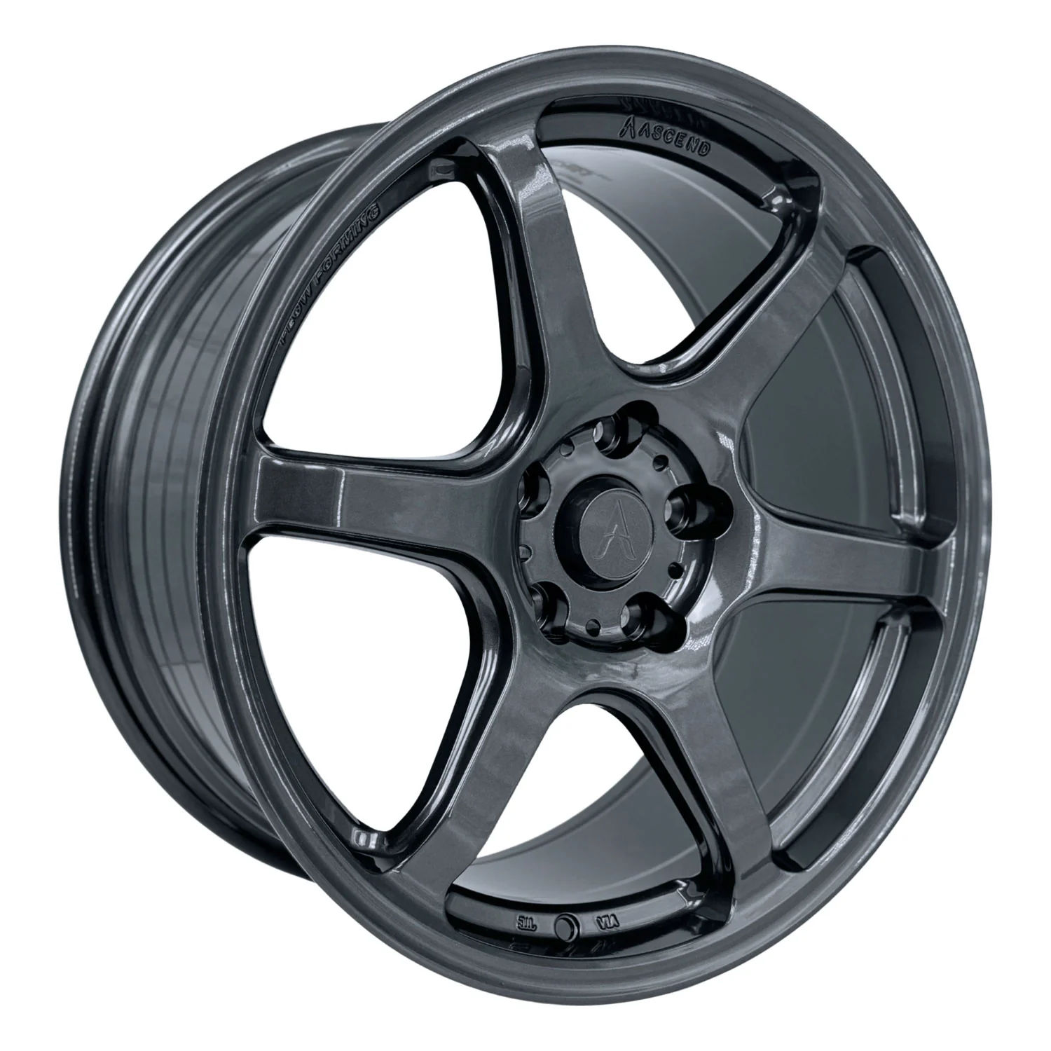 ASCEND Wheels FR04 - AKINA Alloy Wheel (Gunmetal) — 18"
