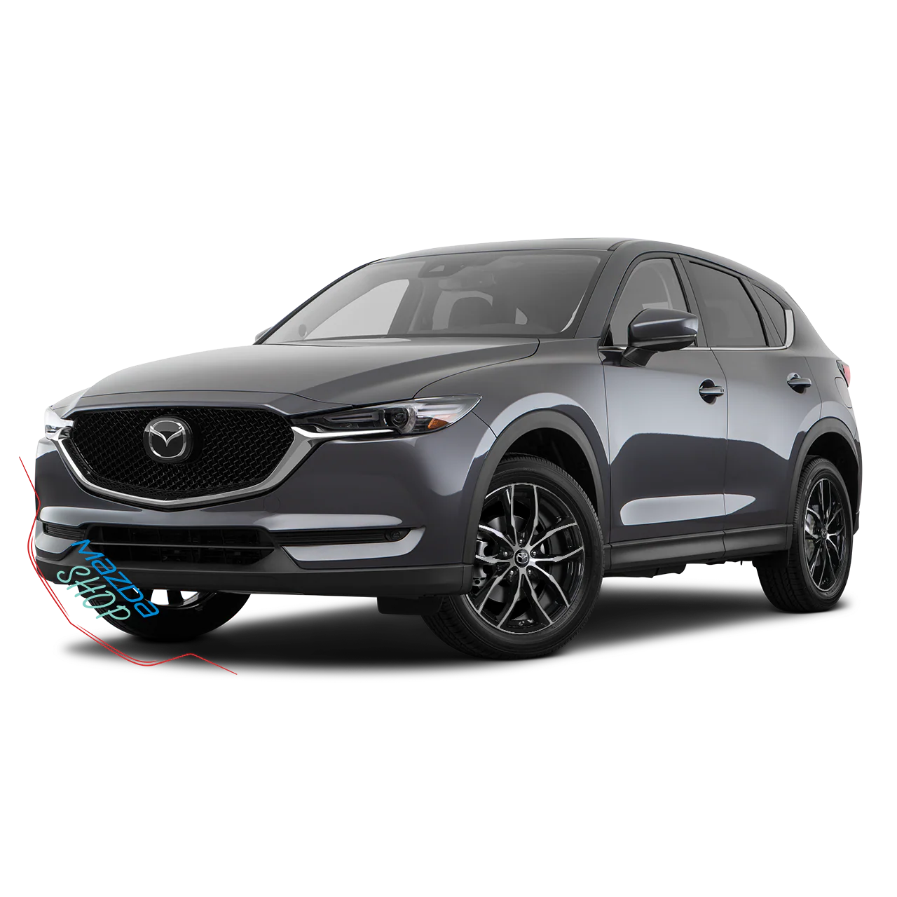 Mazda M011 Alloy Wheel (Gloss Black & Machined Face) — 16", 17", 18", 19" | Full Set of Four [BLEMISHED] - Image 14