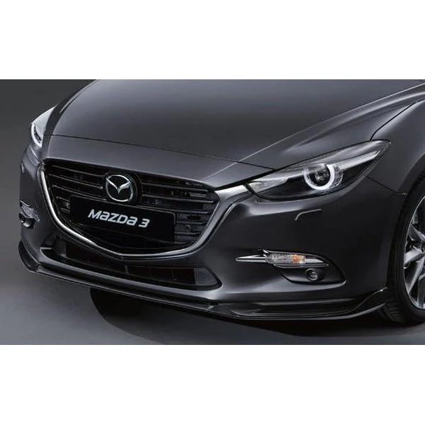 Aero Kit - Front Air Dam (Jet Black) | Mazda3 Sedan & Hatchback (2017-2018) - Image 4