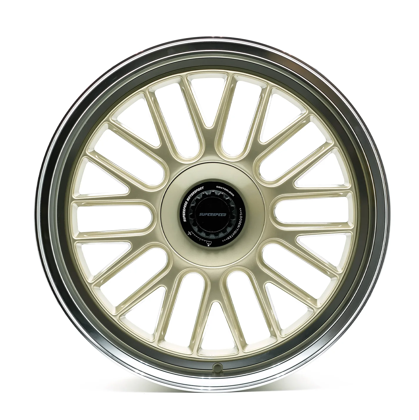 Superspeed FlowForm RF01 NEO Alloy Wheel (Machined Lip Gold) — 18", 19" - Image 4