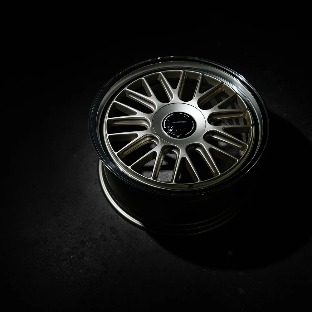 Superspeed FlowForm RF01 NEO Alloy Wheel (Machined Lip Gold) — 18", 19" - Image 8