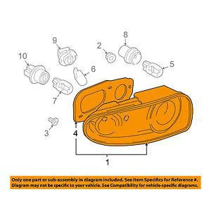 Tail Lamp Lens, Driver (Left) Side | Mazda MX-5 (2009-2015) - Image 2