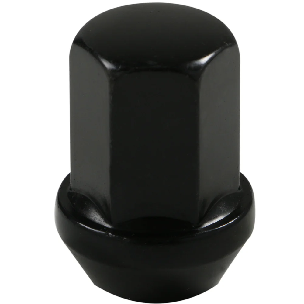 Wheel Nut — Duplex Bulge Acorn in Satin Black (17mm) | Dialyn